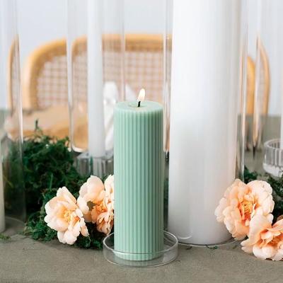 Glass Candle Coaster - Round