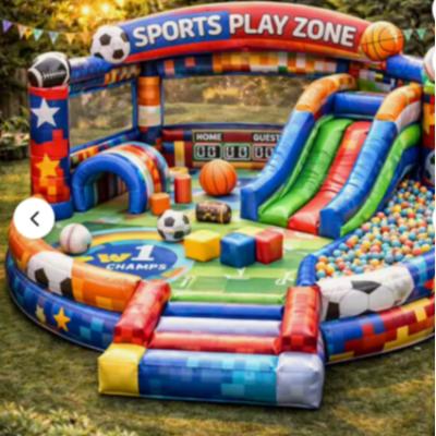 Inflatable Softplay Playground party hire - Up in 3mins - Nothing else to do thumbnail 4