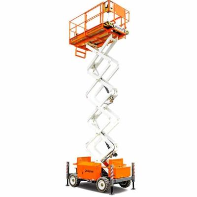 33ft (12m Reach) Rough Terrain Scissor Lift thumbnail 1