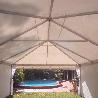Pegged 4.5m x 4.5m Marquee thumbnail 2