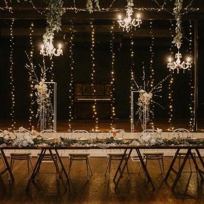 Fairy Light Back Drop
