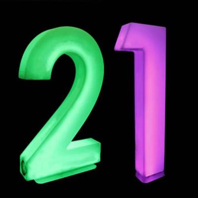 Light Up Numbers LED 83cm thumbnail 2