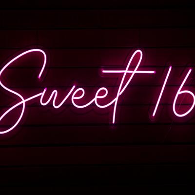 Sweet 16 Neon Sign