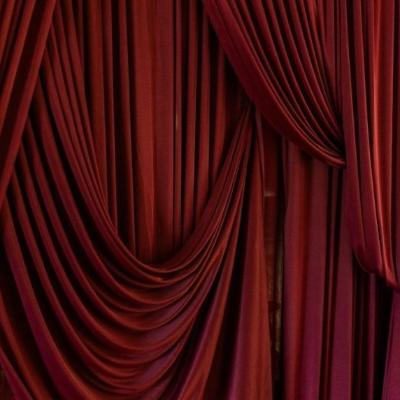 Red Draping