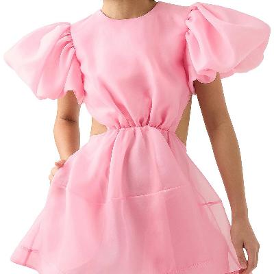 AJE Simplicitity Cut Mini Dress - Pink Size 8