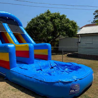 Big Blue Water Slide thumbnail 3