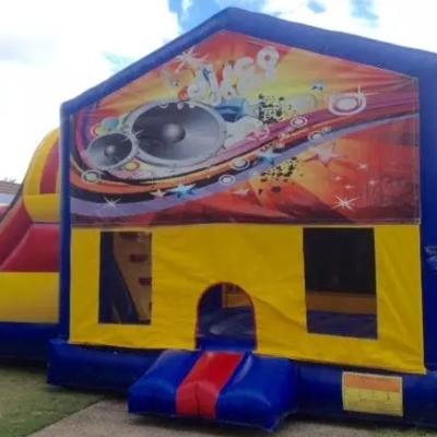 Disco Dance Large Banner Jumping Castle