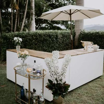 White Timber Service Bar thumbnail 2