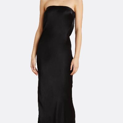 Bec and Bridge Moondance Strapless Maxi Dress in Black Size 6 thumbnail 2