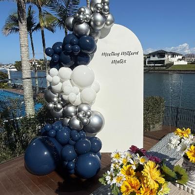 "Stay Classic" Backdrop & Balloon Garland Package