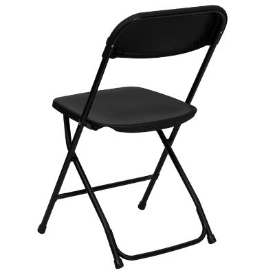 Black Fold Up Chair thumbnail 2