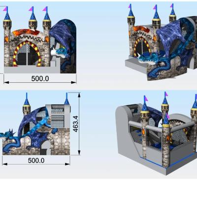 Dragon Jumping Castle thumbnail 2