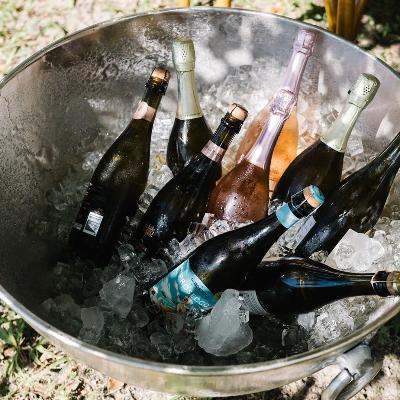 Extra Large Vintage Style Champagne Bucket