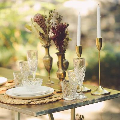 Thin Whitewash Table