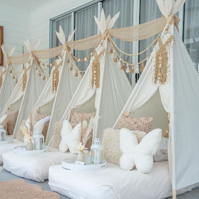 Deluxe teepee sleepover package (6 Teepees) thumbnail 1