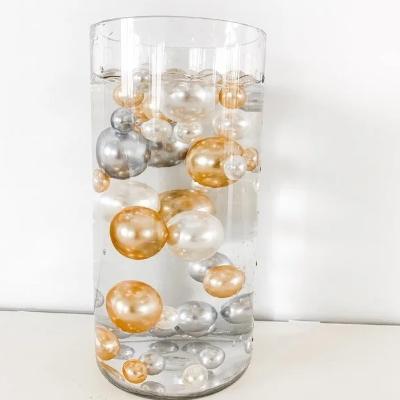 Floating Pearls in Vase