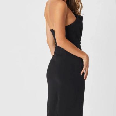 Bianca & Bridgett London Long Black Dress Size 12 thumbnail 2