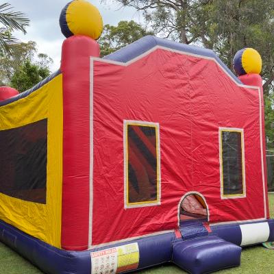 Enclosed Castle with Slide