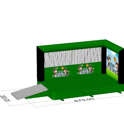 6.7m Classic Catch Inflatable Bouncy thumbnail 2