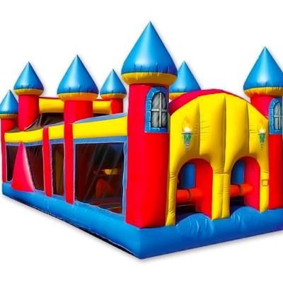 9m Camelot Inflatable Obstacle Course