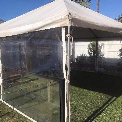Weighted 6m x 6m Marquee thumbnail 2