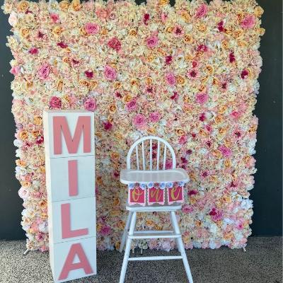 Pink Flower Wall thumbnail 3