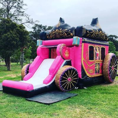 Princess Carriage Jumping Castle thumbnail 3