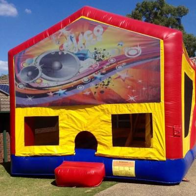 Disco Dance Party Medium Banner Jumping Castle thumbnail 1