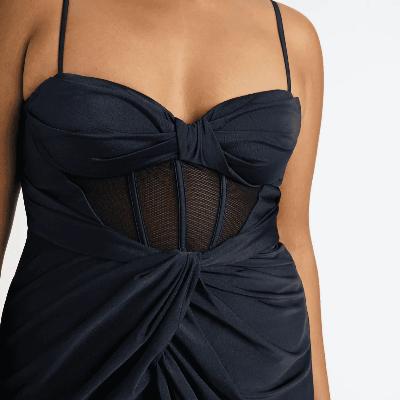 Sheike Estate Dress - Navy Size 10 thumbnail 3