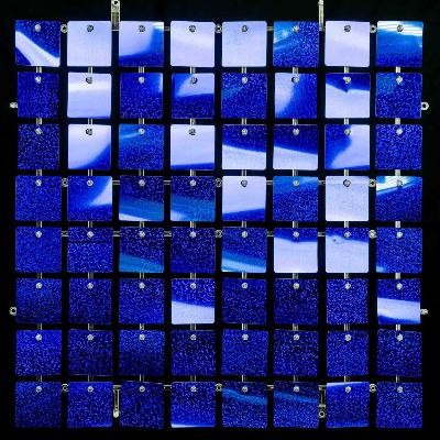 Shimmer Wall Backdrop Blue