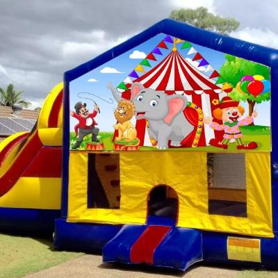 Circus Large Banner Jumping Castle