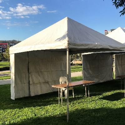 Weighted 3.5m x 3.5m Marquee thumbnail 1