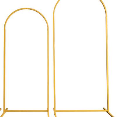 1.8M Gold arch backdrop
