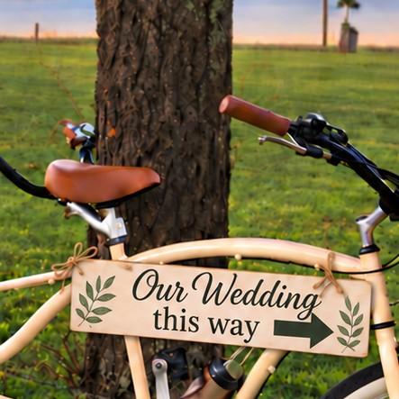 Vintage bike prop for weddings thumbnail 3