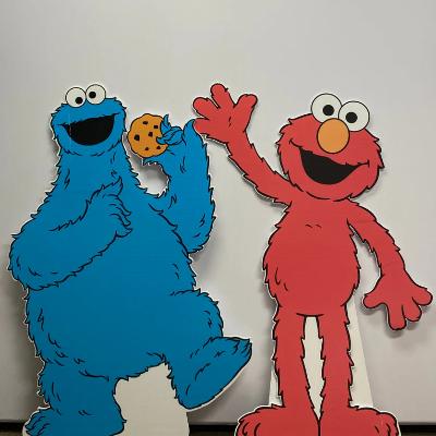 Sesame Street Standee package