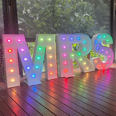 MRS & MRS Light Up Letters thumbnail 2
