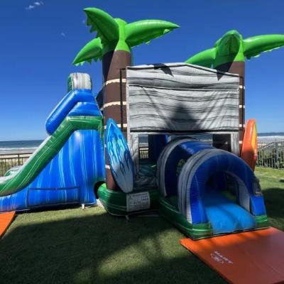 Troppo Double Lane Combo Jumping Castle thumbnail 3