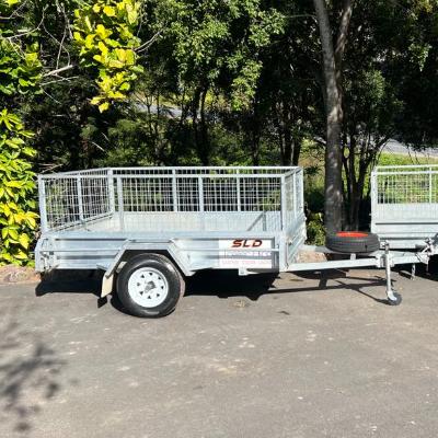 8X5 CAGED BOX TRAILER