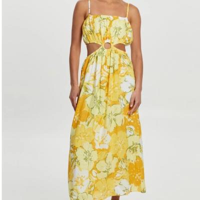 Faithfull the Brand El Rio Maxi Dress Loretta Floral Print Size 8