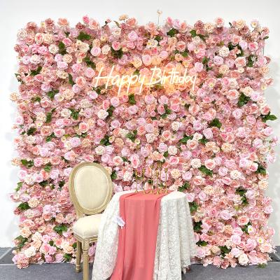 Flower Wall Luxury Pink