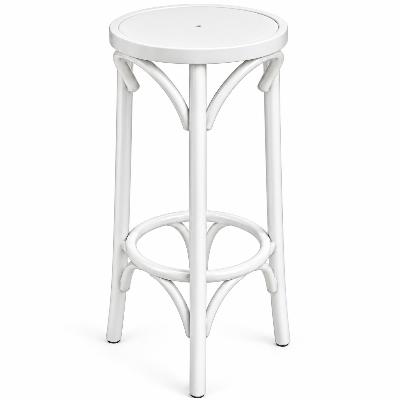 Stool - High Stool White Replica Bentwood