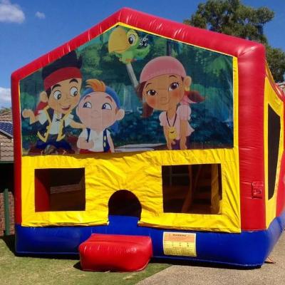 Jake and the Neverland Pirates Medium Banner Jumping Castle thumbnail 1