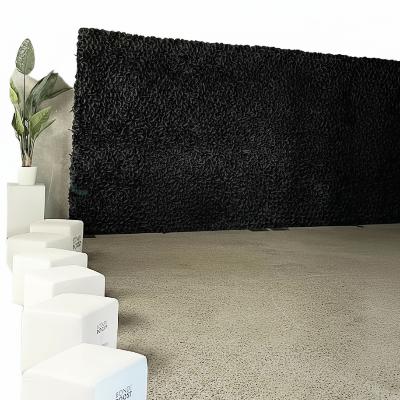 Black Rose Flower Wall Backdrop (5m)