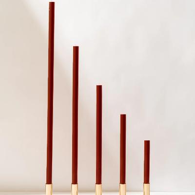 Bordeaux Red Cathedral Candles thumbnail 1