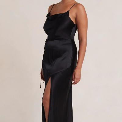Bec & Bridge Moon Dance Midi Dress Black Size 10 thumbnail 3