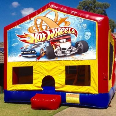 Hot Wheels Medium Banner Jumping Castle thumbnail 1
