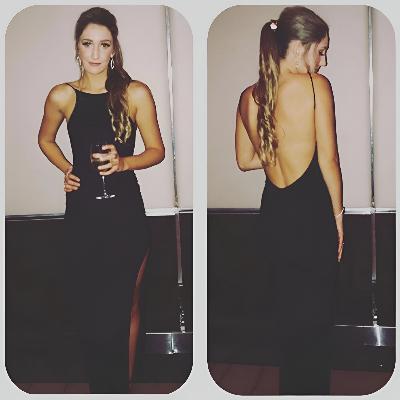 Zachary Black Backless Size XS thumbnail 3