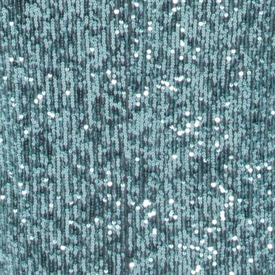 Bariano Isabella Sequin Drape Blue Maxi Size 12 thumbnail 3