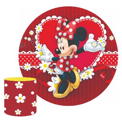 Minnie Mouse Round Backdrop Package thumbnail 1
