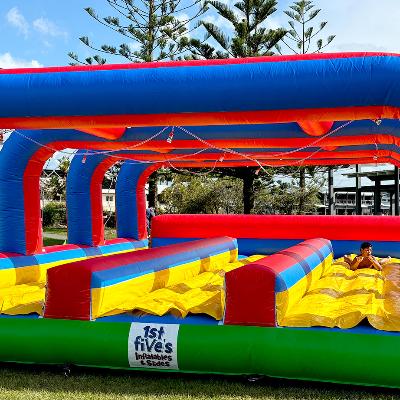 11m Triple Lane Racer Inflatable Slip n Slide thumbnail 3